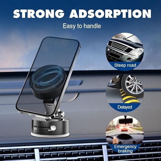 Vacuum Magnetic - Suction Phone Holder