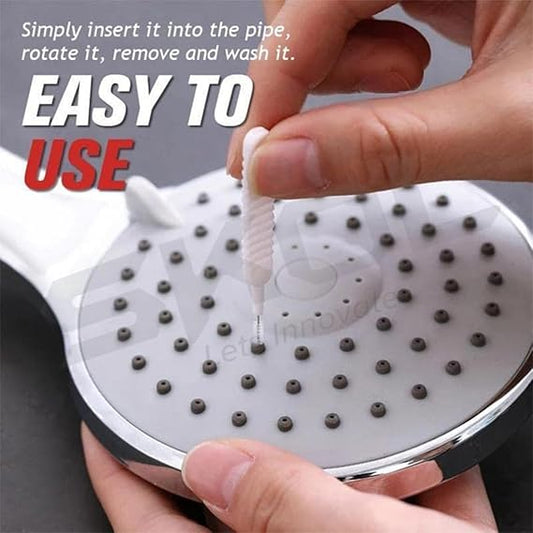 10 PCS SHOWER HEAD CLEANING BRUSH REUSABLE SMALL BRUSH PHONE HOLE ETC.