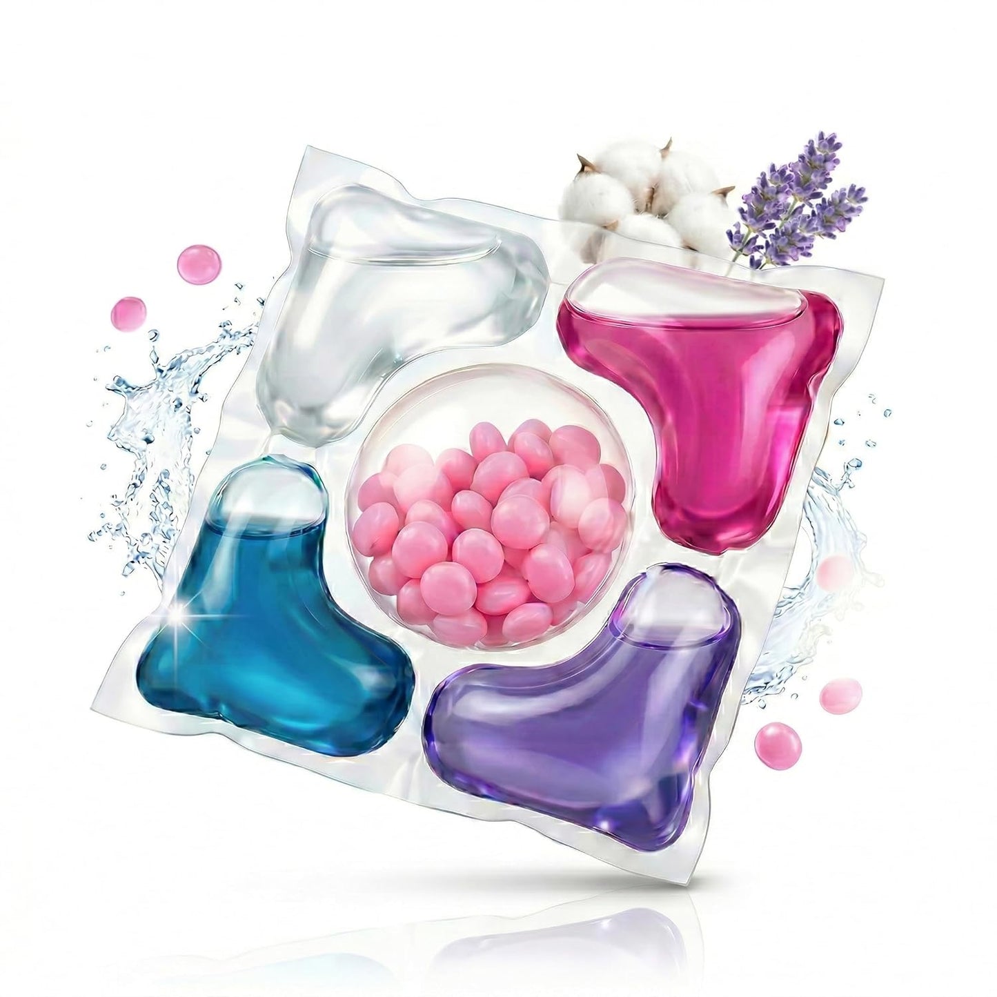 5-in-1 Laundry PowerPods Pro – Ultra Cleaning | Long Lasting Freshnes Pack Of 30
