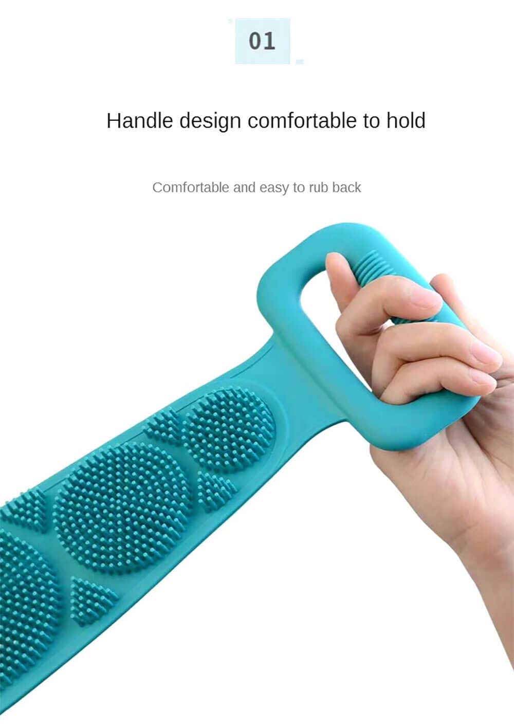Silicon Bath Brush