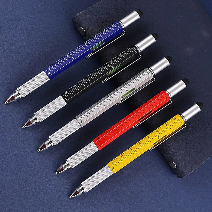 7 IN 1 MULTIFUNCTIONAL BALLPOINT SCREWDRIVER TOUCH MEASURING PEN