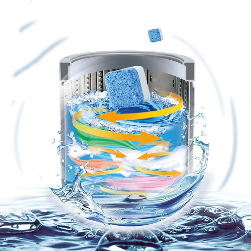 Washing machine Deep Cleaning Tablets Pack of 12Pcs