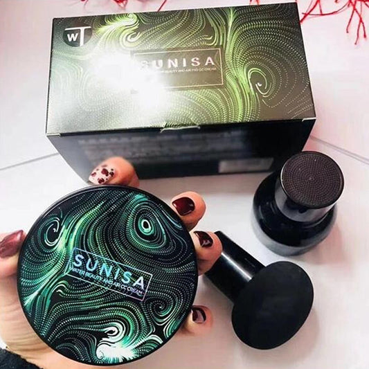 Waterproof CC Cream With Mushroom Head Makeup Brush - 2024