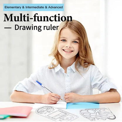 Multi-Functional Geometry Ruler | ⭐⭐⭐⭐⭐4.9/5 Buy1 get 1 Free