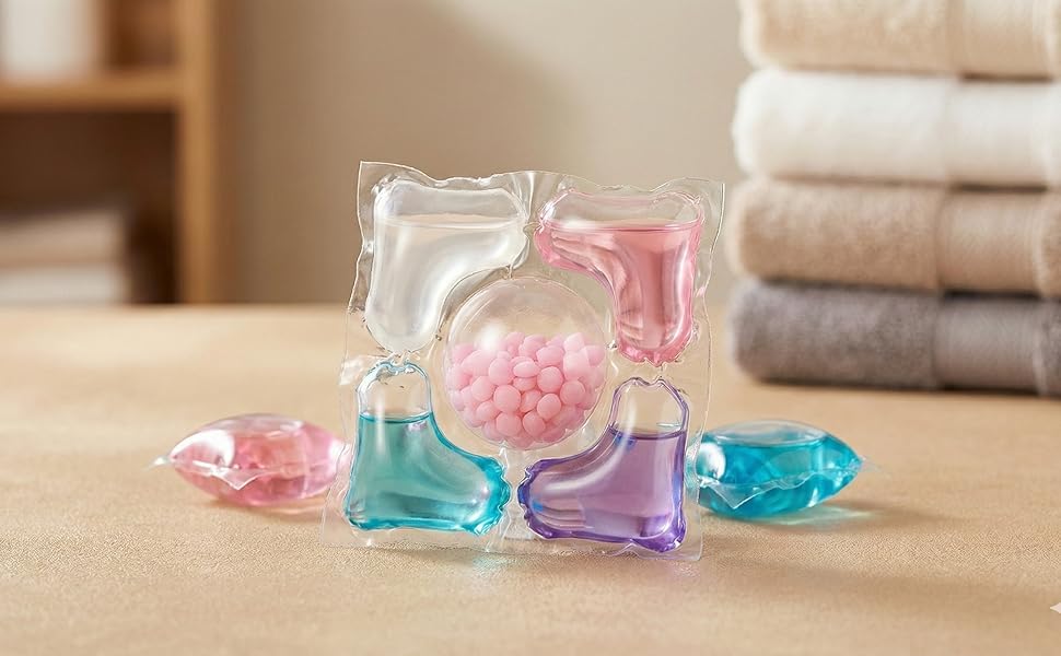 5-in-1 Laundry PowerPods Pro – Ultra Cleaning | Long Lasting Freshnes Pack Of 30