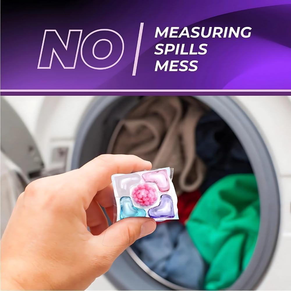 5-in-1 Laundry PowerPods Pro – Ultra Cleaning | Long Lasting Freshnes Pack Of 30