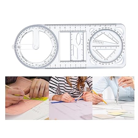 Multi-Functional Geometry Ruler | ⭐⭐⭐⭐⭐4.9/5 Buy1 get 1 Free
