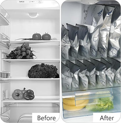 10 PCS Reusable Vacuum Sealer Zip Lock Food Storage Bags
