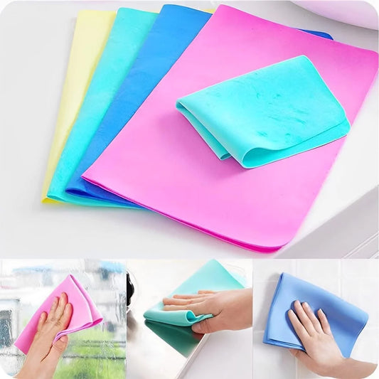 Reusable Water Absorbent Cloth for Multipurposer (Pack of 5)