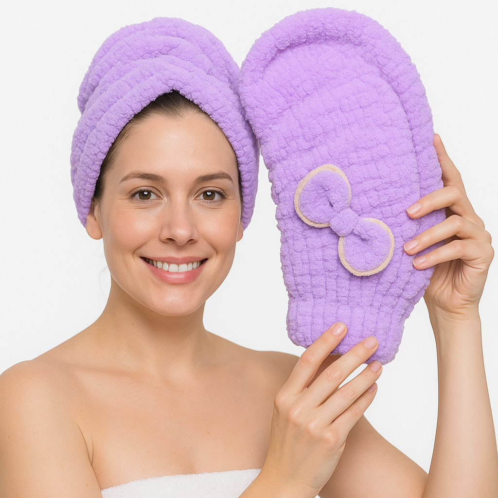 AquaLuxe Wrap™ - Wet Hair Towel
