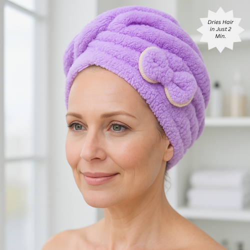 AquaLuxe Wrap™ - Wet Hair Towel