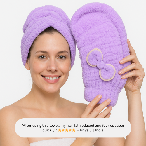 AquaLuxe Wrap™ - Wet Hair Towel