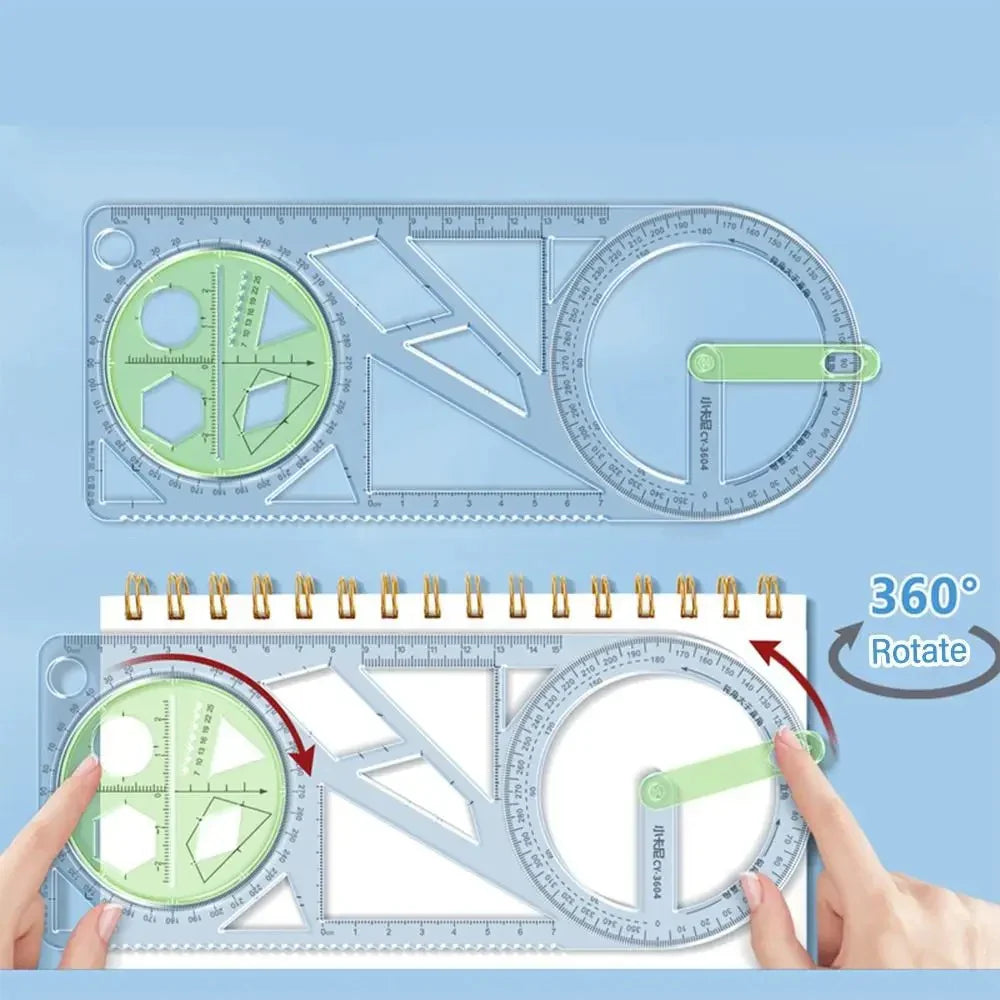Multi-Functional Geometry Ruler | ⭐⭐⭐⭐⭐4.9/5 Buy1 get 1 Free
