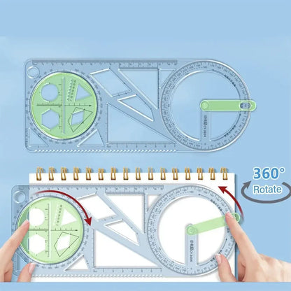 Multi-Functional Geometry Ruler | ⭐⭐⭐⭐⭐4.9/5 Buy1 get 1 Free