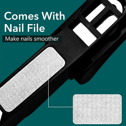 🎁 Stainless Steel Nail Clippers With Magnifying Glass 🎁