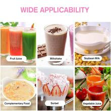 Portable USB Electric Blender Juicer 6 blade 380ml