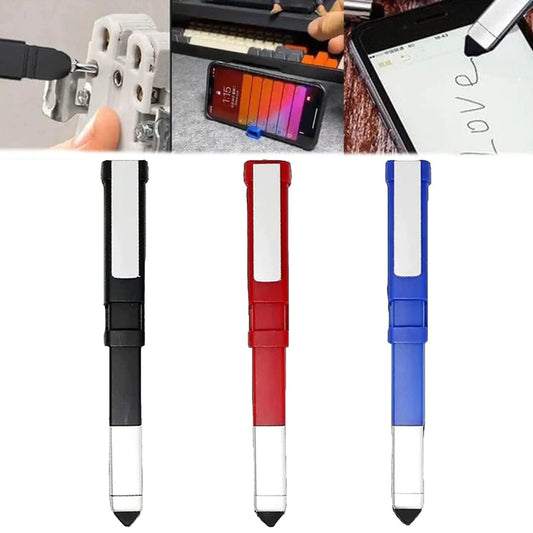 4-IN-1 TOOL MULTIFUNCTIONAL PEN SHAPED PHONE HOLDER