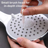 10 PCS SHOWER HEAD CLEANING BRUSH REUSABLE SMALL BRUSH PHONE HOLE ETC.