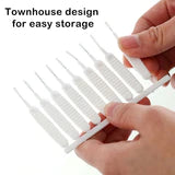 10 PCS SHOWER HEAD CLEANING BRUSH REUSABLE SMALL BRUSH PHONE HOLE ETC.