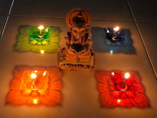 3D REFLECTION DIYAS (BUY 14 GET +8 Diyas FREE)