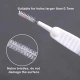 10 PCS SHOWER HEAD CLEANING BRUSH REUSABLE SMALL BRUSH PHONE HOLE ETC.