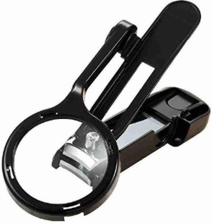 🎁 Stainless Steel Nail Clippers With Magnifying Glass 🎁