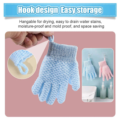 Bath Scrub Gloves Skin Moisturizing SPA Foam( 🎁 1 Pair ) |⭐⭐⭐⭐⭐4.9 - 59K-Review